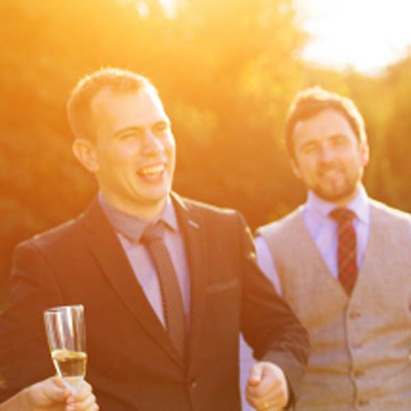 grooms talk about their dream wedding days