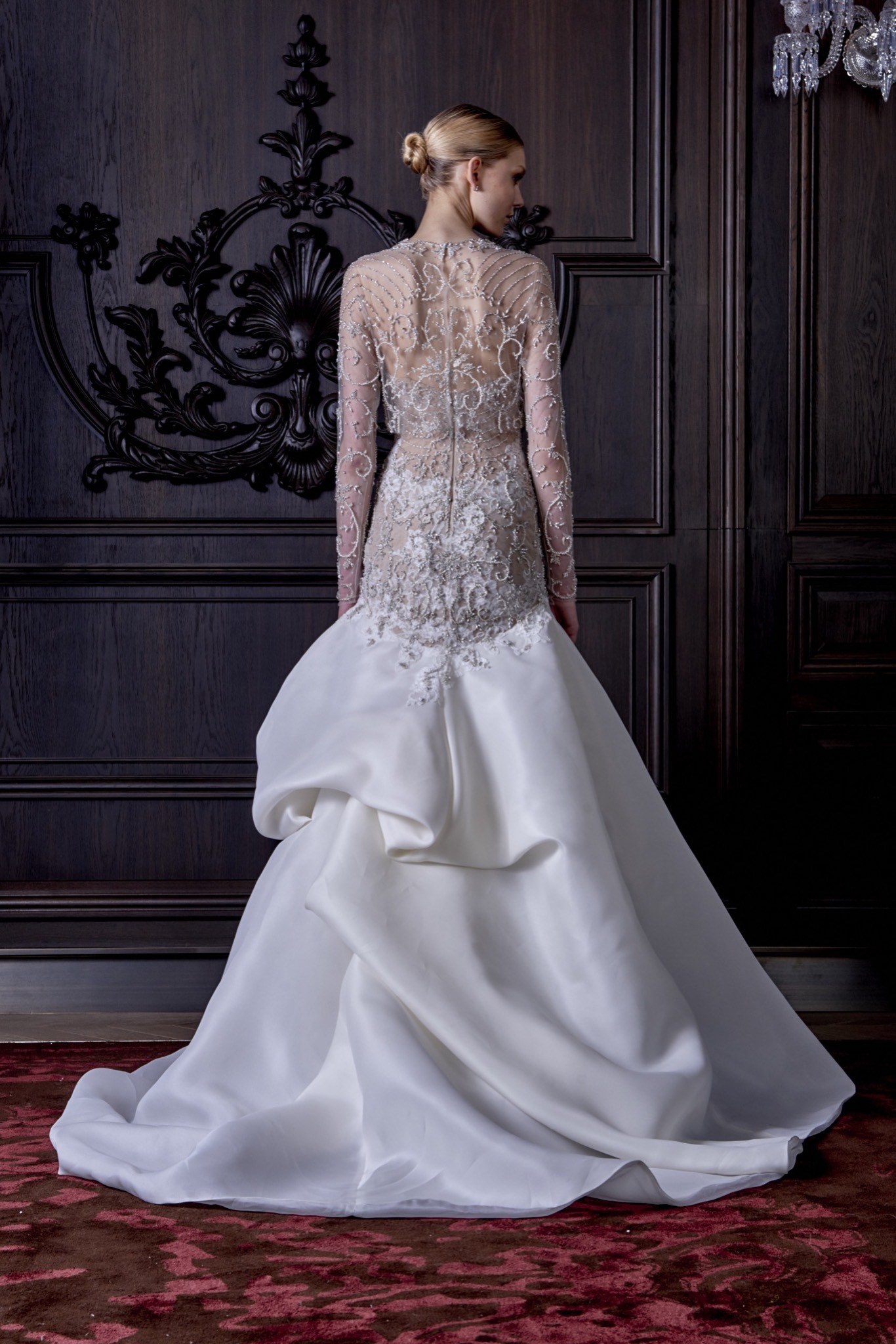 Monique Lhuillier Bridal Spring 2016. embellished wedding gowns