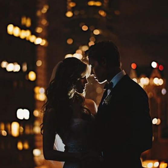 Kayla and Tanner on their wedding day. Image: Kayla Ewell via Instagram