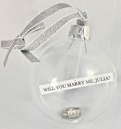 christmas proposal idea