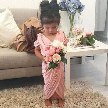 adorable little flower girl outfit