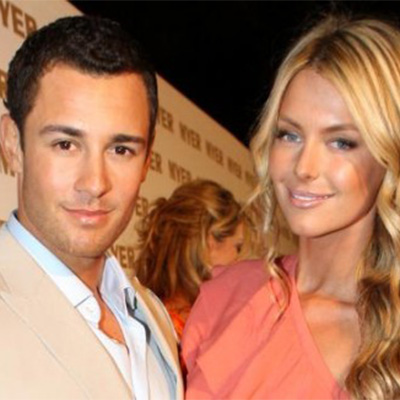Jennifer Hawkins and Jake Wall