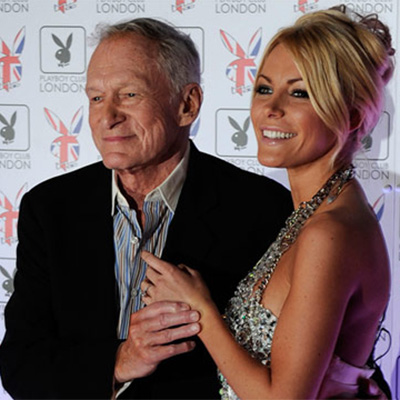 Hugh Hefner and Crystal