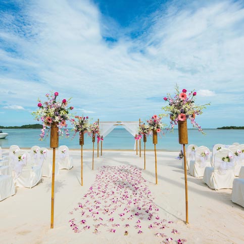 surf and sand wedding price packages