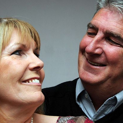 George Brown and Glynis Johnstone have been engaged for 32 years1