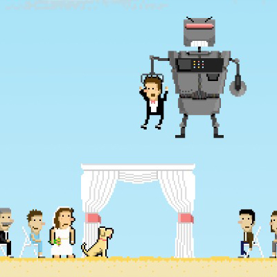 Computer game save the date invite1