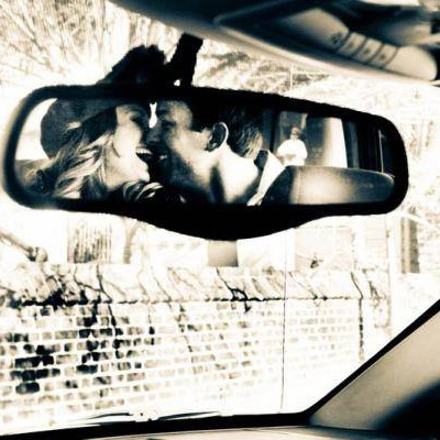 couple in a rear view mirror1