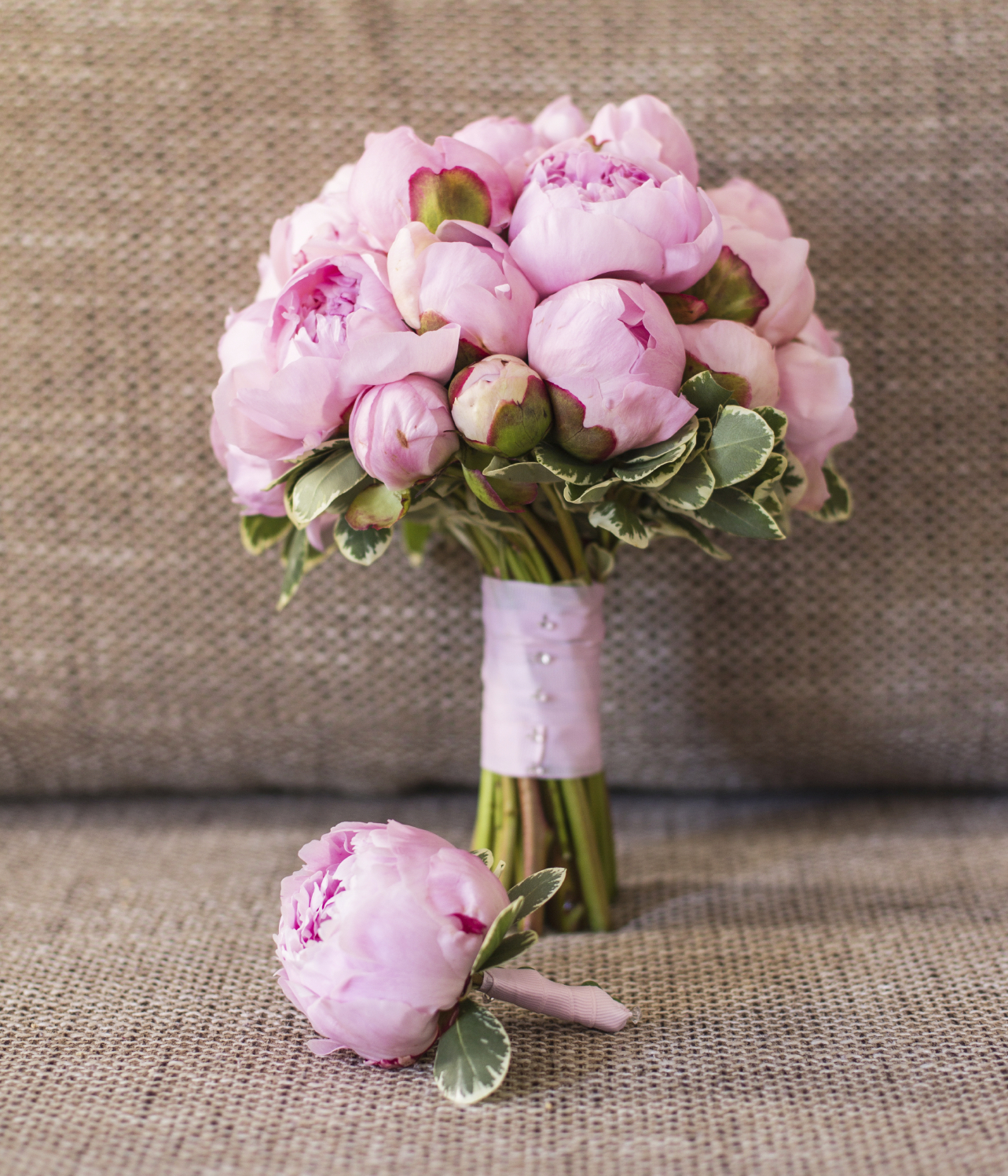 bouquet of peonies