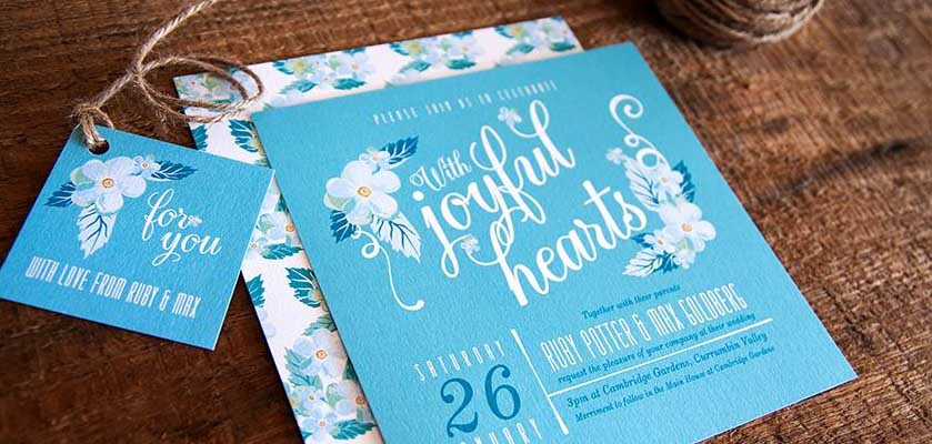 Invitations love struck invitations