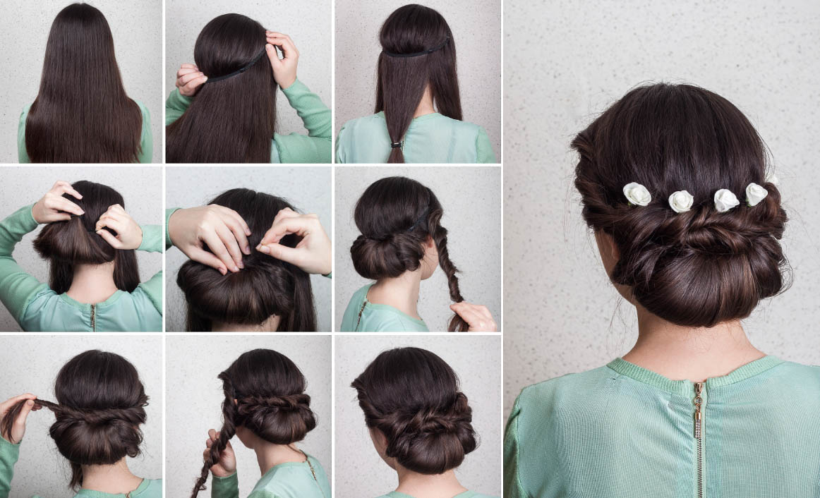 Wedding hairstyles: elegant updo tutorial (in 10 easy steps)