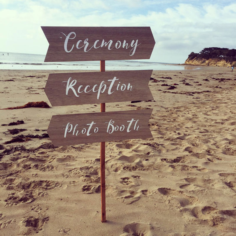 wedding signs (directions)