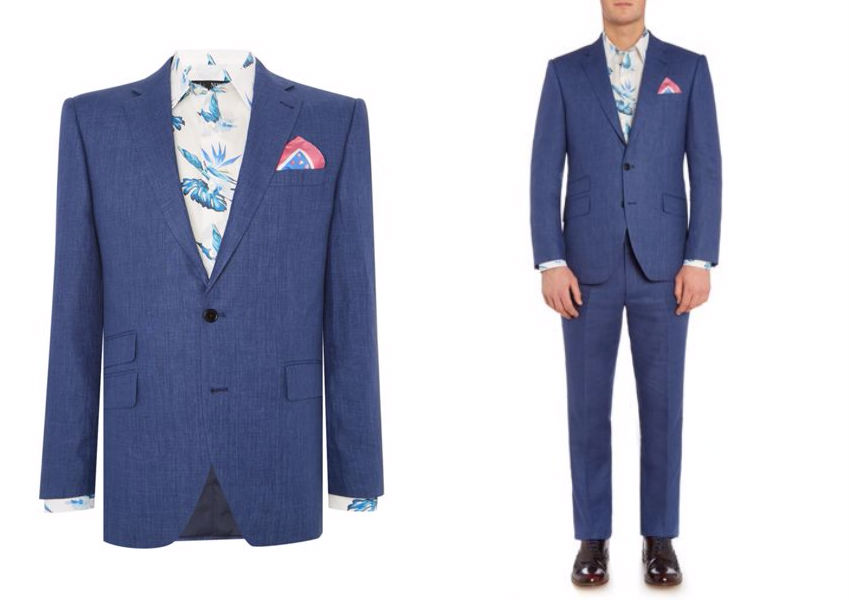 Suits for the hipster groom (with a nod to the classic)