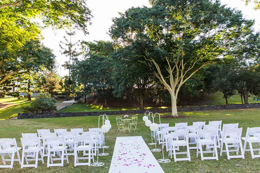 University of Queensland wedding reception