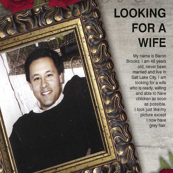 I'm looking for a wife