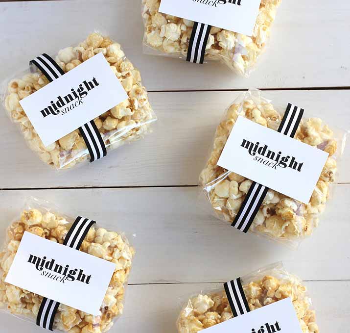 Foodie wedding favours sara albers