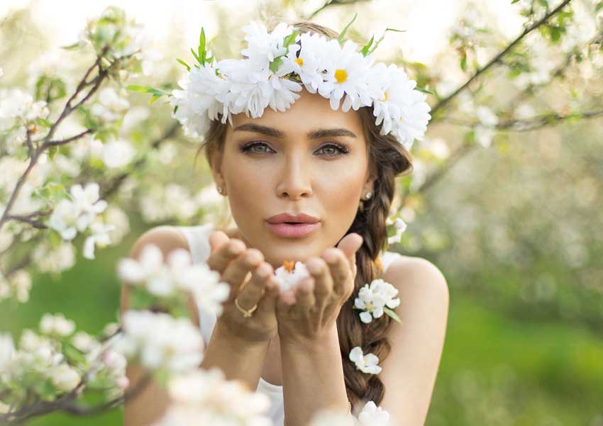 daisy flower crown