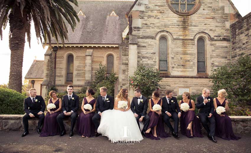 Fun photos of your bridal party