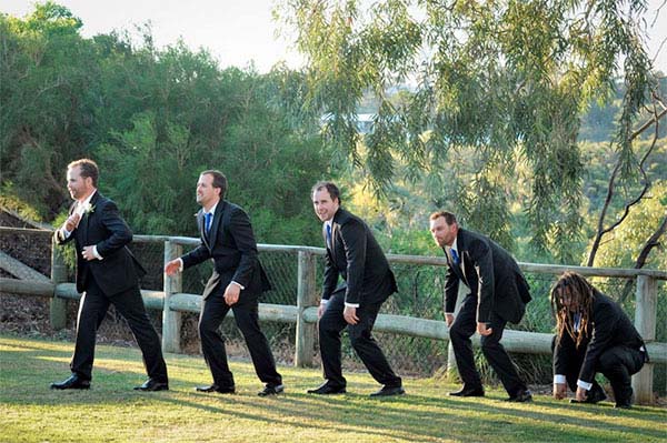 Bridal party wedding photo - frances comugnai photography