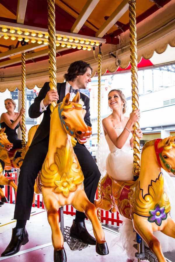 carissa and ben at luna park