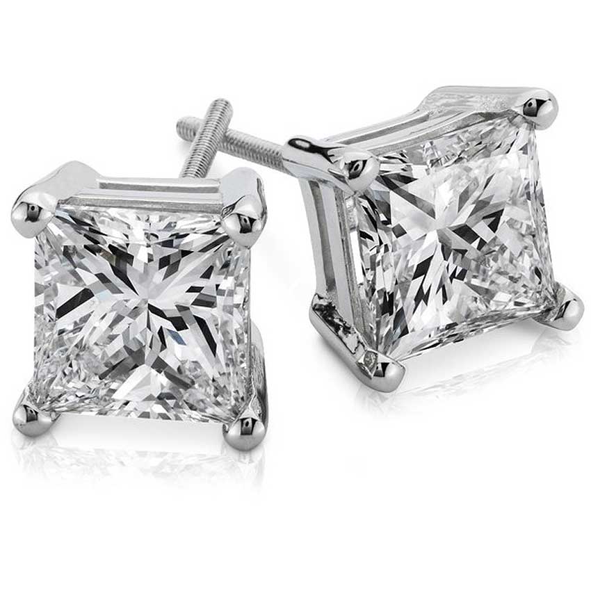 Diamond Princess Earrings wedding