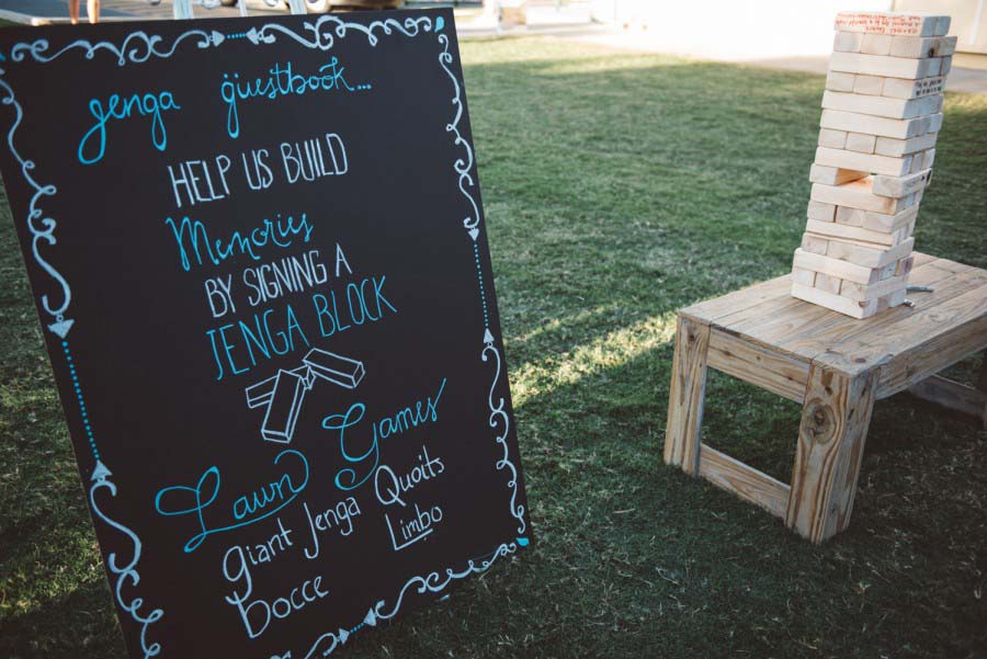 jenga wedding real weddings