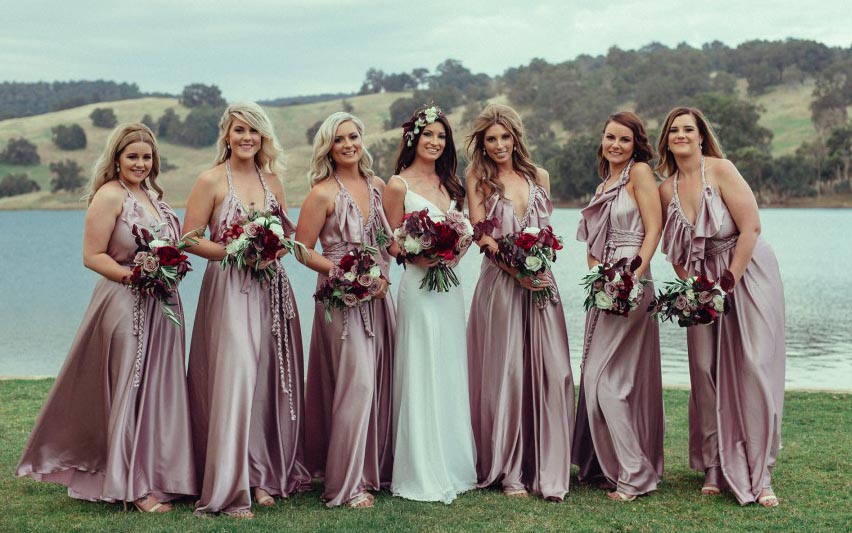 Gorgeous bridesmaid outlet dresses