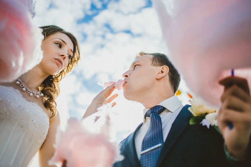 wedding hire popcorn machine