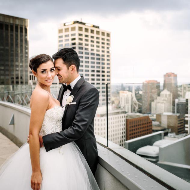 Wedding food menu RACV City Club Melbourne