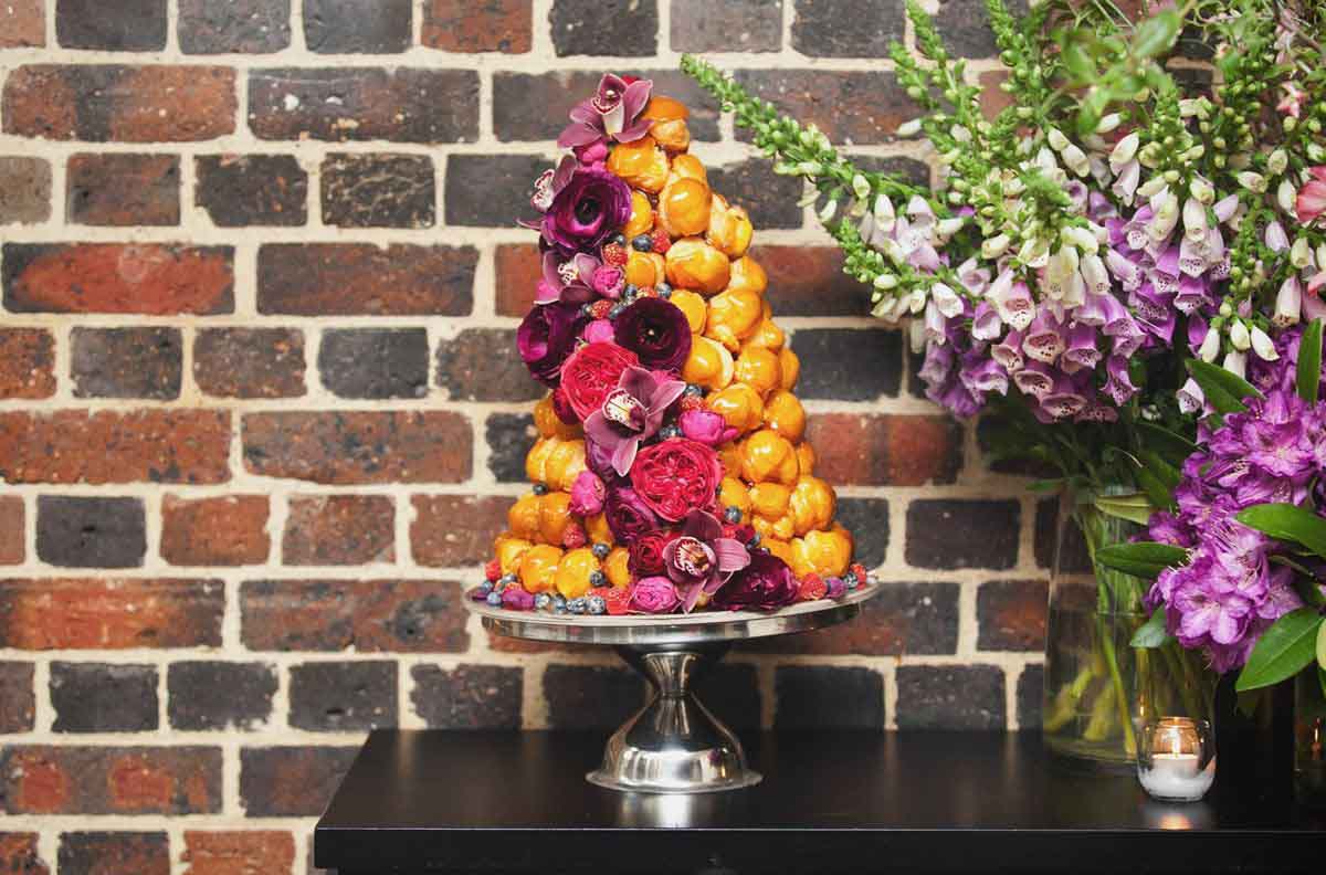 profiterole wedding cake Creative-Hunger