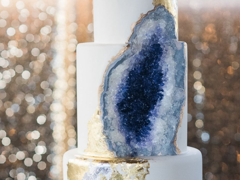 geode and agate wedding styling ideas