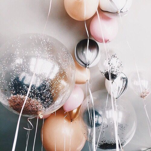 marble balloons