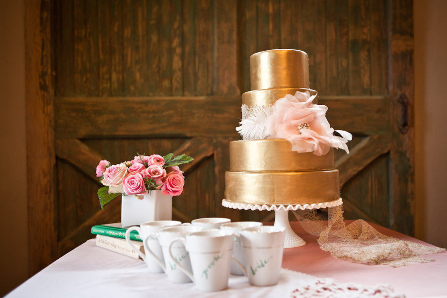 Rose Gold Wedding of Dima & Issye by Amor Cake | Bridestory.com