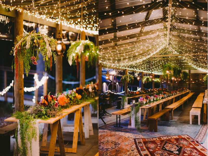What to include in a luxe bohemian wedding