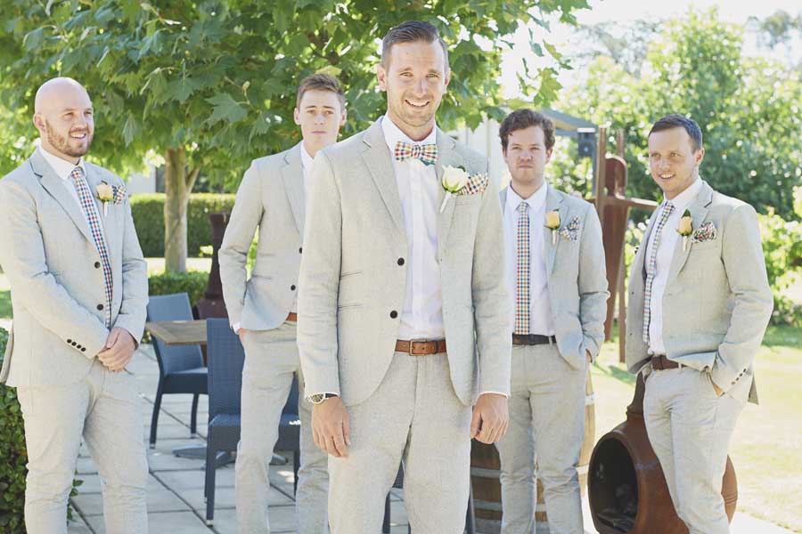spring wedding light suits - melanie nelson photography