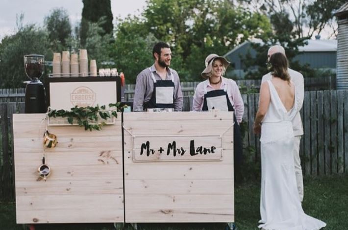 coffee caboose engagement party trends 