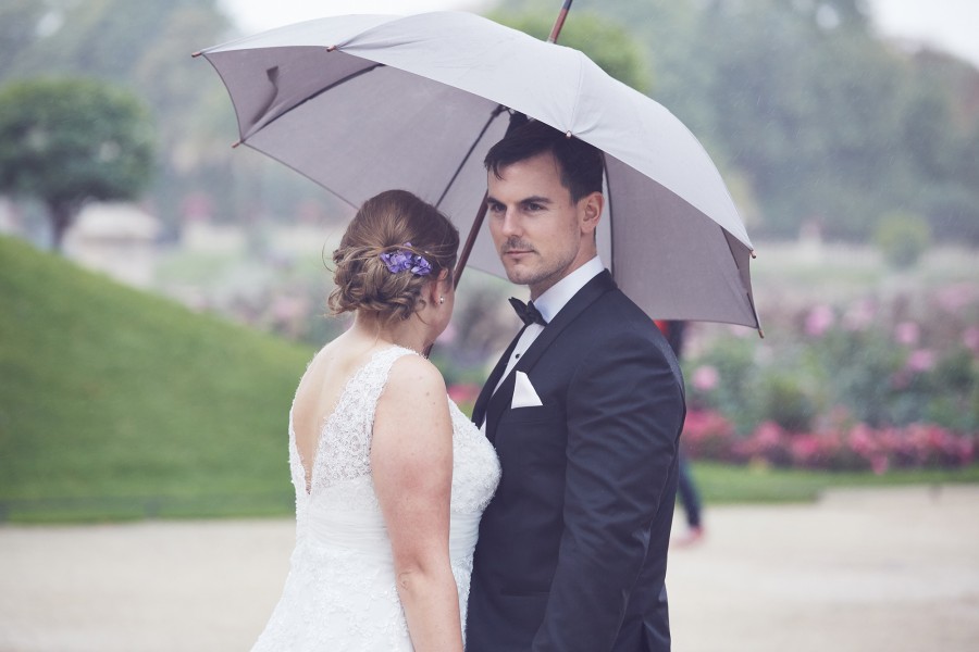 wet weather wedding