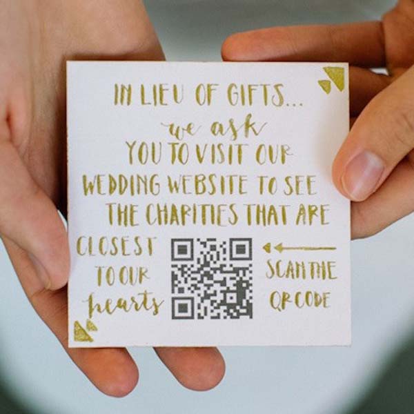 Weddings with a cause