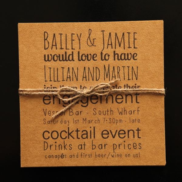 engagement invitation wording