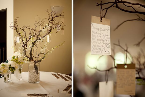 A New Year's Resolution tree is a nice touch and will make for a great keepsake. Image: Pinterest