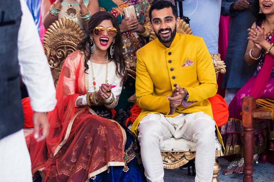 Vruchi and Shankar held a wedding that gave a nod to everything Bollywood. Read more about their day in Real Weddings