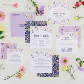 See more gorgeous invitations from Lovestruck Invitations here
