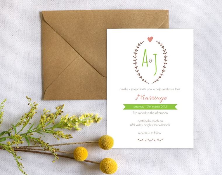 See more gorgeous invitations from Lovestruck Invitations here