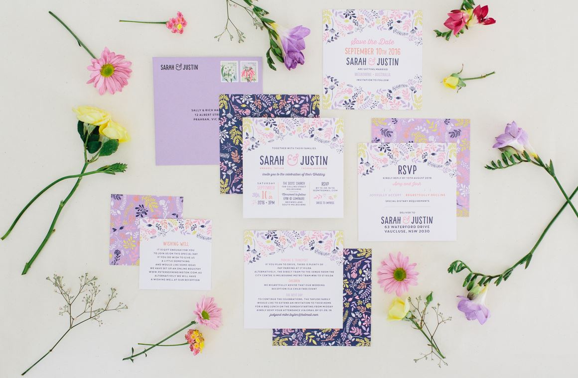 The Print Fairy invitations, perfect for inviting your guests