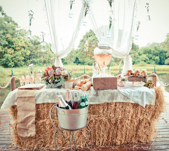 Wedding drink stations ideas 