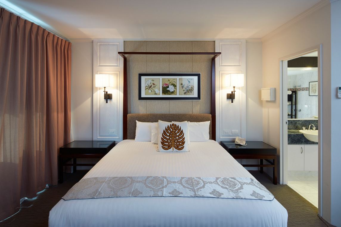 Exotic luxury awaits at this gorgeous resort. Image: Pagoda Resort & Spa