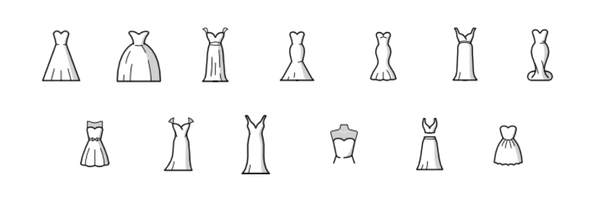 Wedding Dress Styles, Types, Shapes - Silhouette Guide