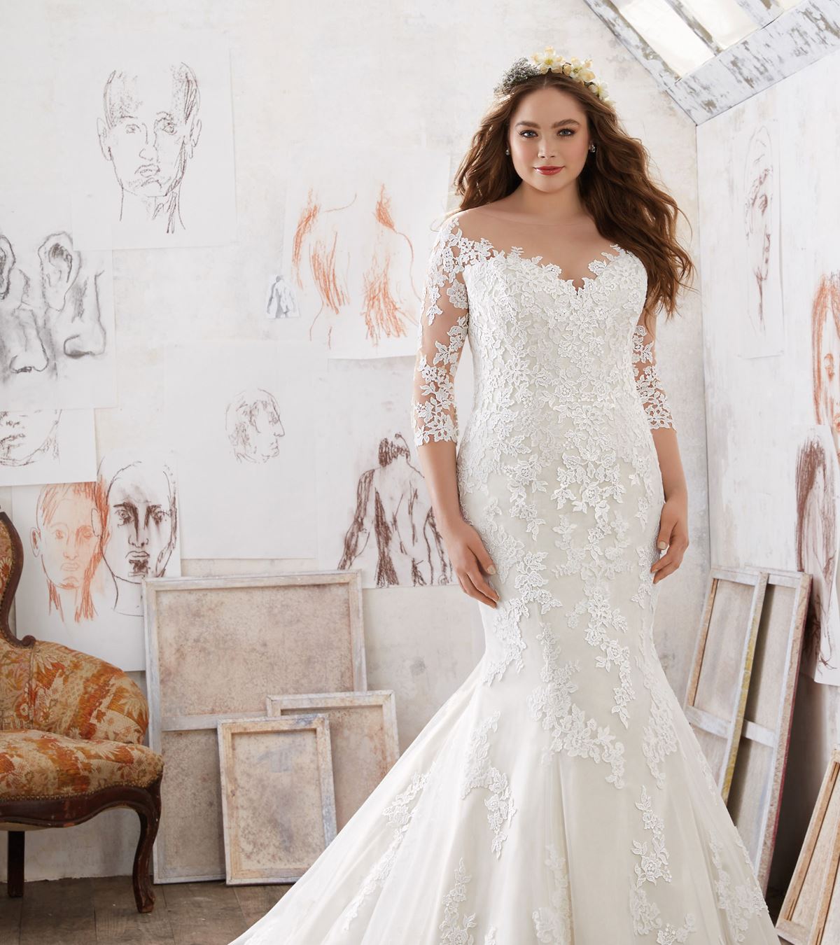 Mori lee What's the average cost of a wedding dress