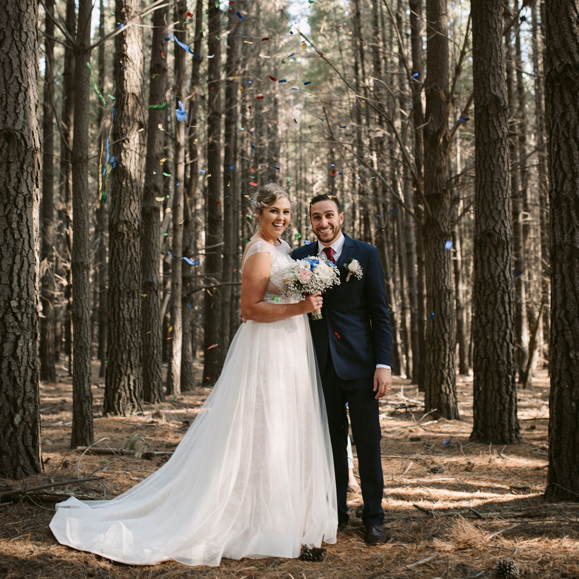 Jemma and Zac's rustic wedding reading ideas