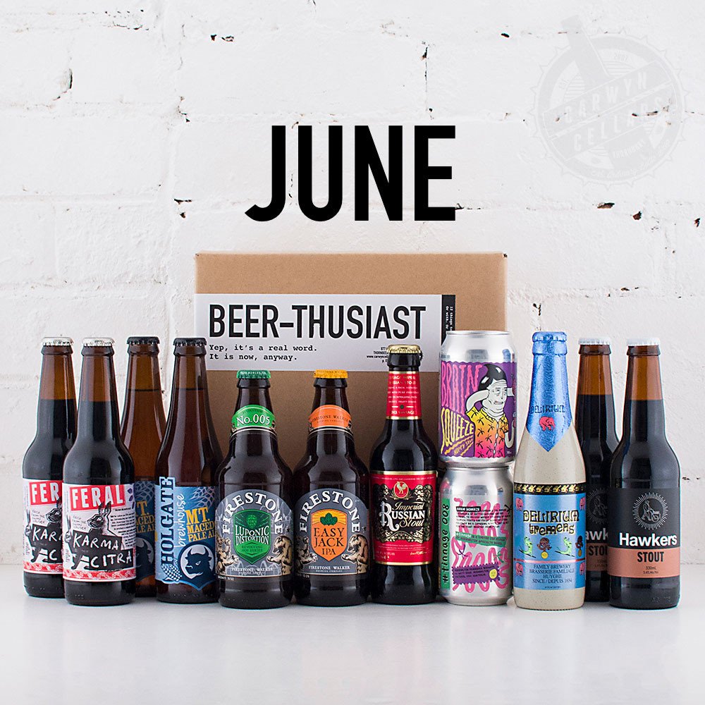 Those who love a good drop will embrace the BeerThusiast Box.