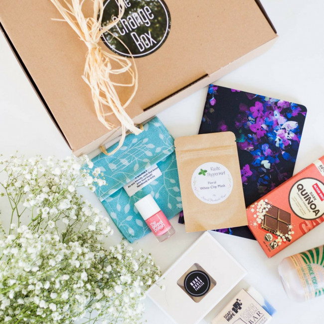 The Change Box is full of surprises. subscription boxes australia